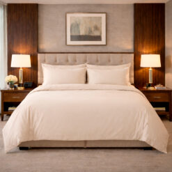 Juego de Sábanas Hoteleras 144 Hilos Beige