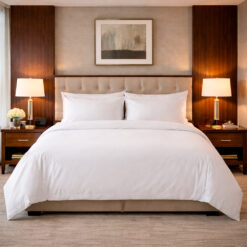 Juego de Sábanas Hoteleras 144 Hilos Blancas