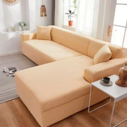 Protector de Sof Premium Beige L Derecho Tipo B (Con Imperfecciones) Casa LiLe