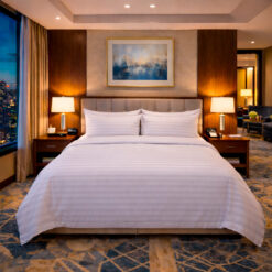 Juego de Sábanas Hoteleras 100% Algodón 300 Hilos Premium Blancas