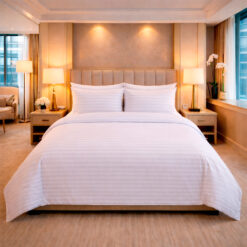 Juego de Sábanas Hoteleras 300 Hilos Premium Blancas