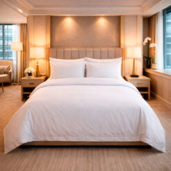 Juego de Sábanas Hoteleras 300 Hilos Blancas