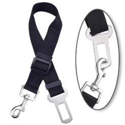 Correa ajustable para cintur n de carro Negro Casa LiLe