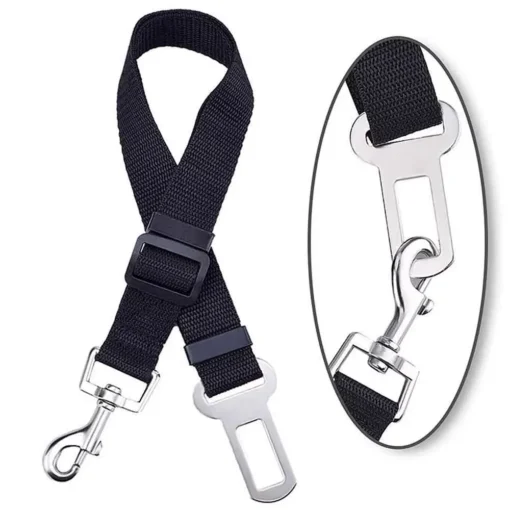 Correa ajustable para cintur n de carro Negro Casa LiLe