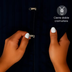 Juego de duvet azúl noche