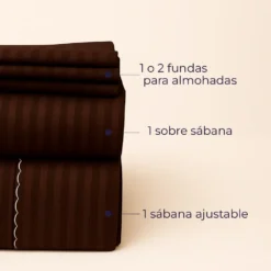 Juego de S banas Premium Caf Casa LiLe