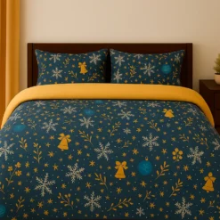 Duvet Navide o Doble Faz Estrella de Noche Buena Casa LiLe