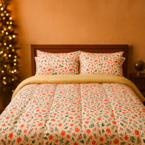 Edredón Navideño – Navidad Clásica Diseño Doble Faz