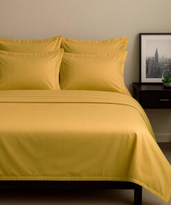 Juego de sábanas oro