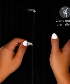 Juego de duvet más plumón negro luxury