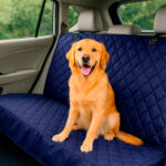 Protector de silla de carro trasero azul oscuro