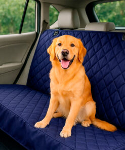 Protector de silla de carro trasero azul oscuro