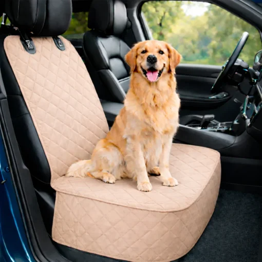 Protector de silla de carro delantero beige Casa LiLe