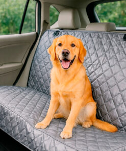 Protector de silla de carro trasero gris