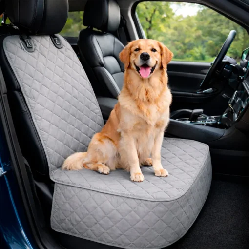 Protector de silla de carro delantero gris claro Casa LiLe
