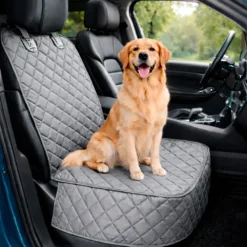 Protector de silla de carro delantero impermeable premium gris Tipo B (Con Imperfecciones) Casa LiLe