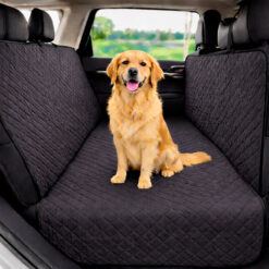 Protector impermeable para silla trasera o baúl 3 en 1 negro