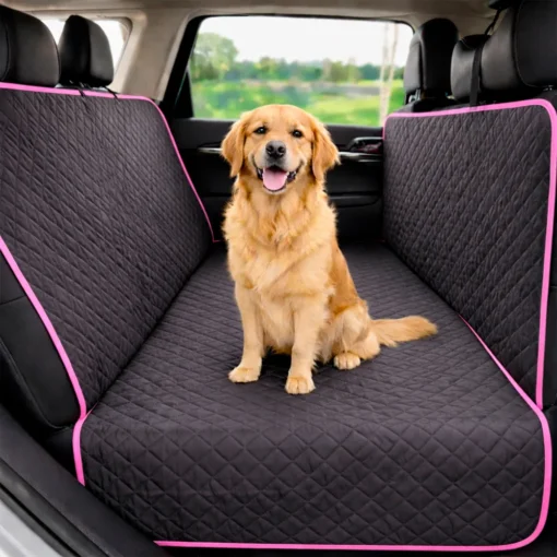 Protector impermeable para silla trasera o ba l 3 en 1 borde rosado Casa LiLe