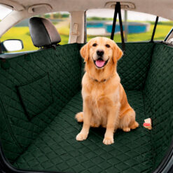 Protector para silla trasera impermeable verde militar