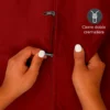 Juego de duvet premium vinotinto Casa LiLe