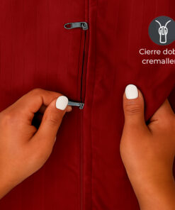 Juego de duvet vinotinto