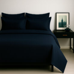 Juego de sabanas al por mayor azul noche para hoteles