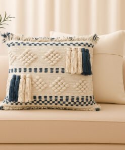 Cojín Rústico Antología Azul