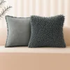 Coj n Decorativo Teddy Plomo Casa LiLe