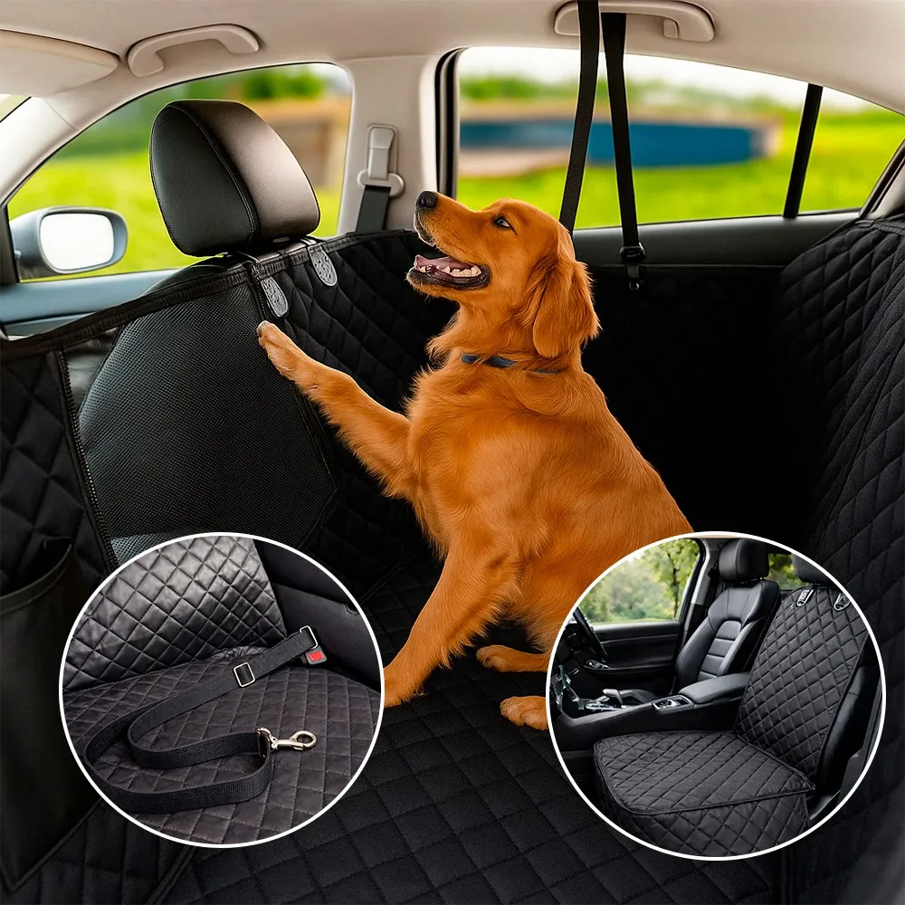 Combo Premium Impermeable Negro para Mascotas Casa LiLe