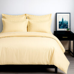 Juego de duvet algodón beige