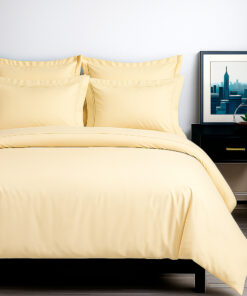 Juego de duvet algodón beige