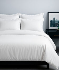 Juego de duvet algodón blanco