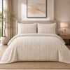 Duvet + Fundas Jacquard 300 Hilos Polialgod n Taup L neas Finas Casa LiLe