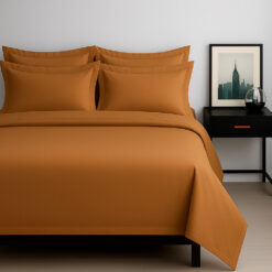 Juego de sábanas caramelo