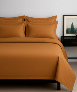 Juego de sábanas caramelo