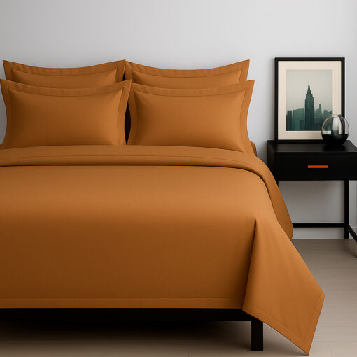 Juego de sábanas caramelo