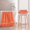 Kit Toalla Hogar Coral Toalla de Cuerpo + Toalla de Mano Casa LiLe