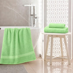 Kit Toalla Hogar Verde Manzana