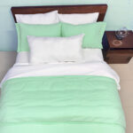 Combo duvet más plumón verde menta