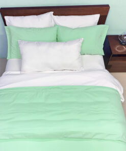 Combo duvet más plumón verde menta