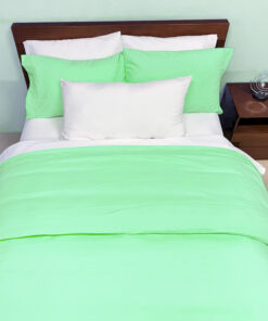 Combo duvet más plumón verde aguamarina