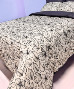 Alternative view of Combo duvet más plumón hojas verdes