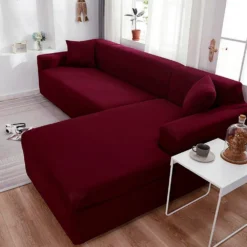 Protector de Sof Premium Vinotinto en L Casa LiLe