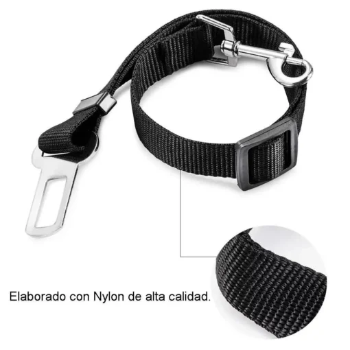 Correa ajustable para cintur n de carro Negro Casa LiLe
