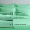 Juego de S banas Verde Menta Casa LiLe