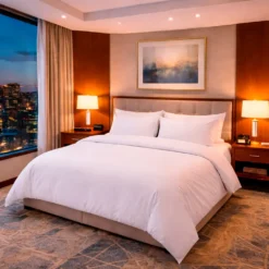 Duvet Hotelero Blanco 300 Hilos 100% Algod n + Fundas Casa LiLe