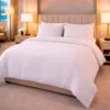 Duvet Hotelero Blanco 300 Hilos Polialgod n 60/40 + Fundas Casa LiLe