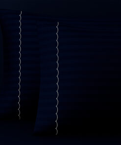 Juego de sábanas premium azul noche