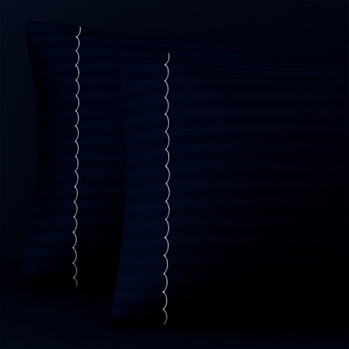 juego de duvet más plumón azul noche luxury