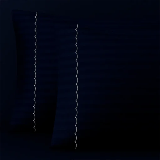 Combo: juego de duvet luxury azul noche + plum n Casa LiLe
